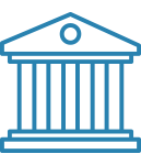 Icon von einer Bank